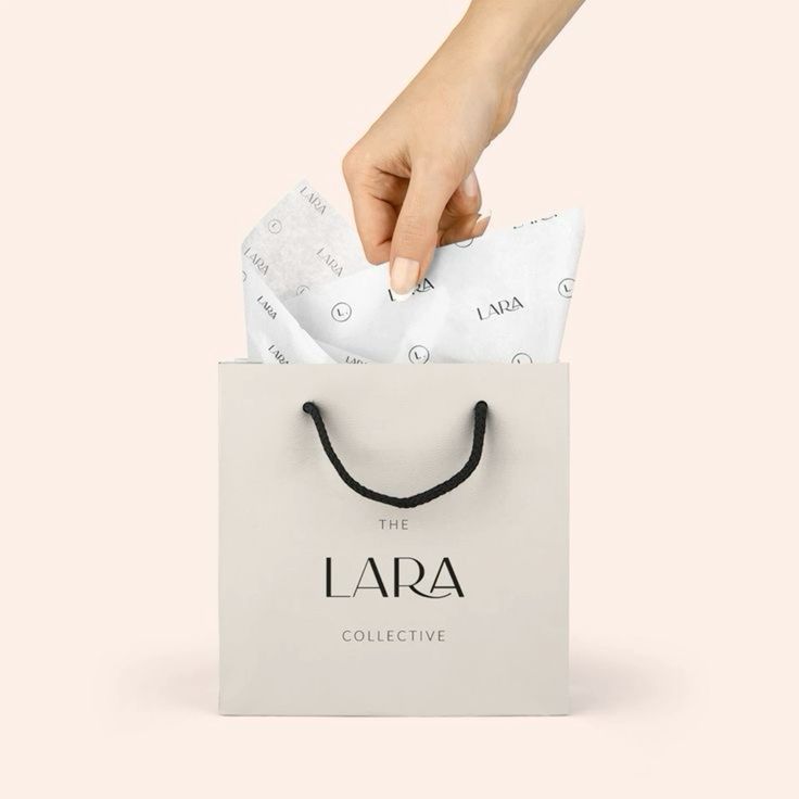 Luxury Creamy White Paper Gift Bag