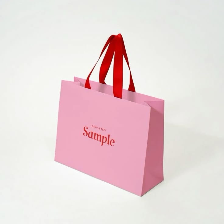 Luxury Pink Paper Gift Bag