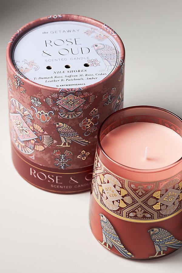Luxury candle packaging round box