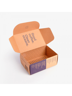 Luxury coffee shipping box