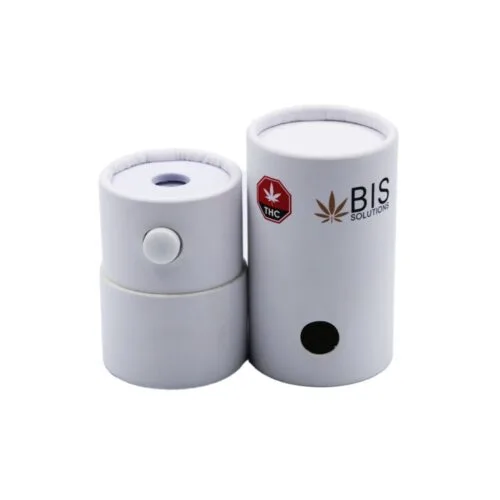 Child resistant paper tube
