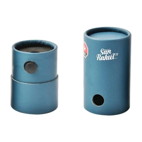 Child resistant paper tube
