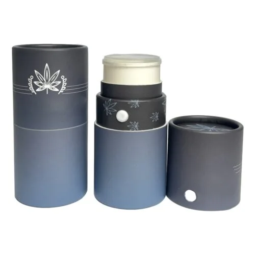 Child resistant paper tube