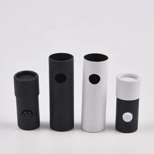 Child resistant paper tube