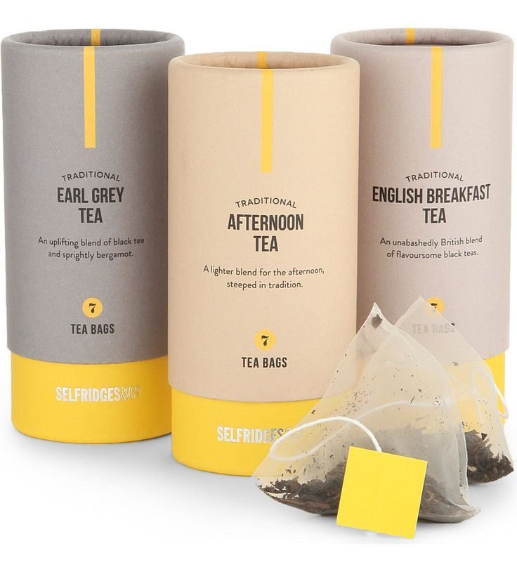 Luxury tea round box