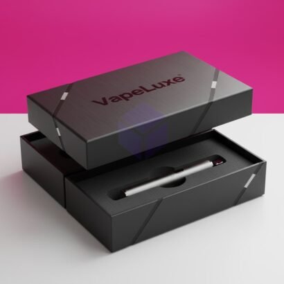 E-cigarette top and base box