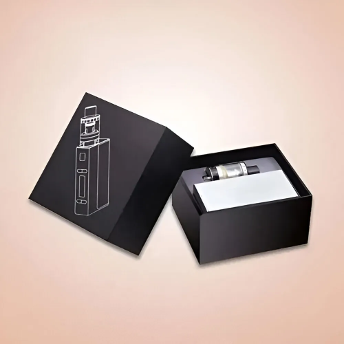 E-cigarette top and base box
