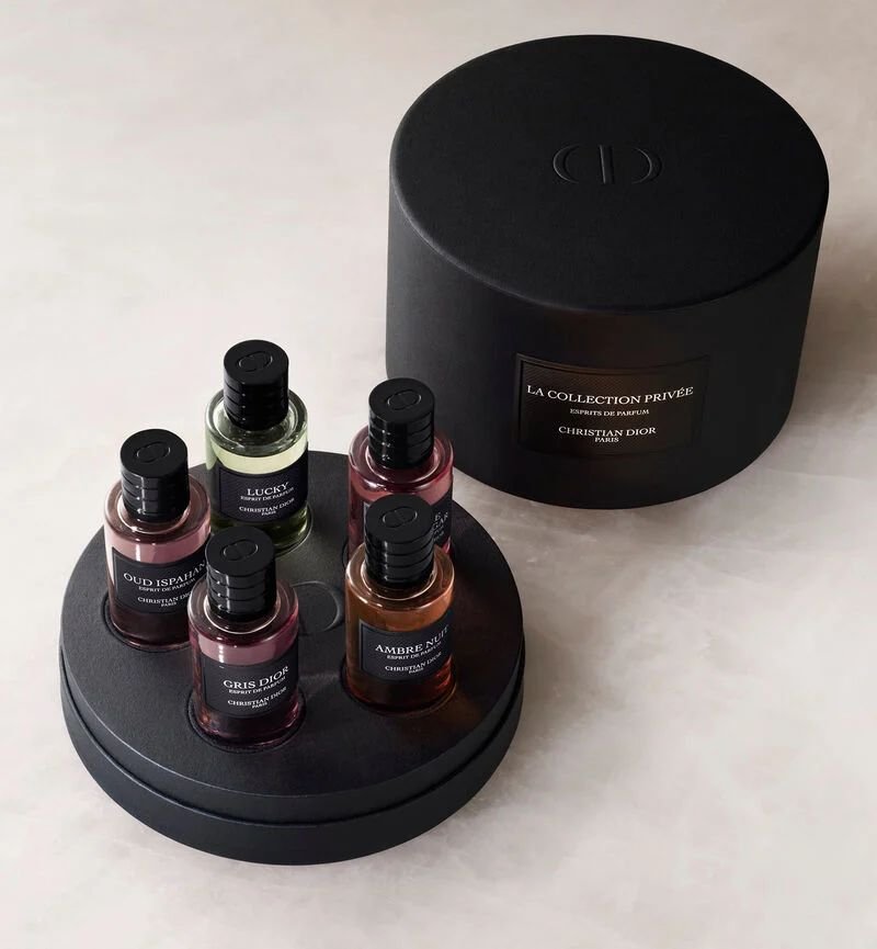 Luxurious perfume round box