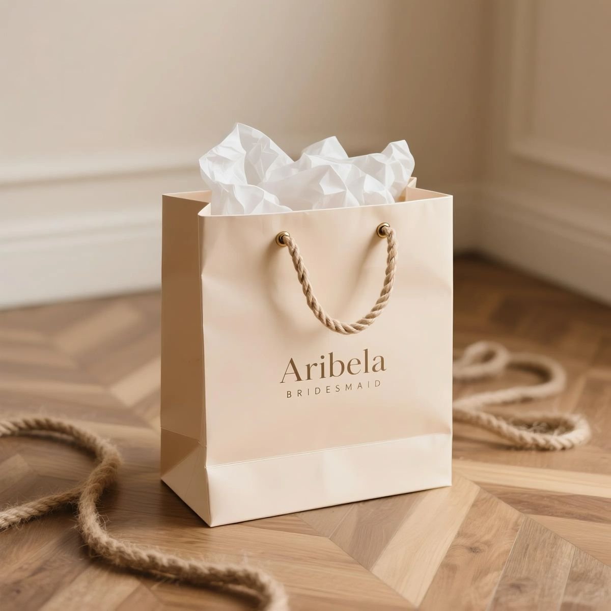 Luxurious And Minimalist Paper Bag